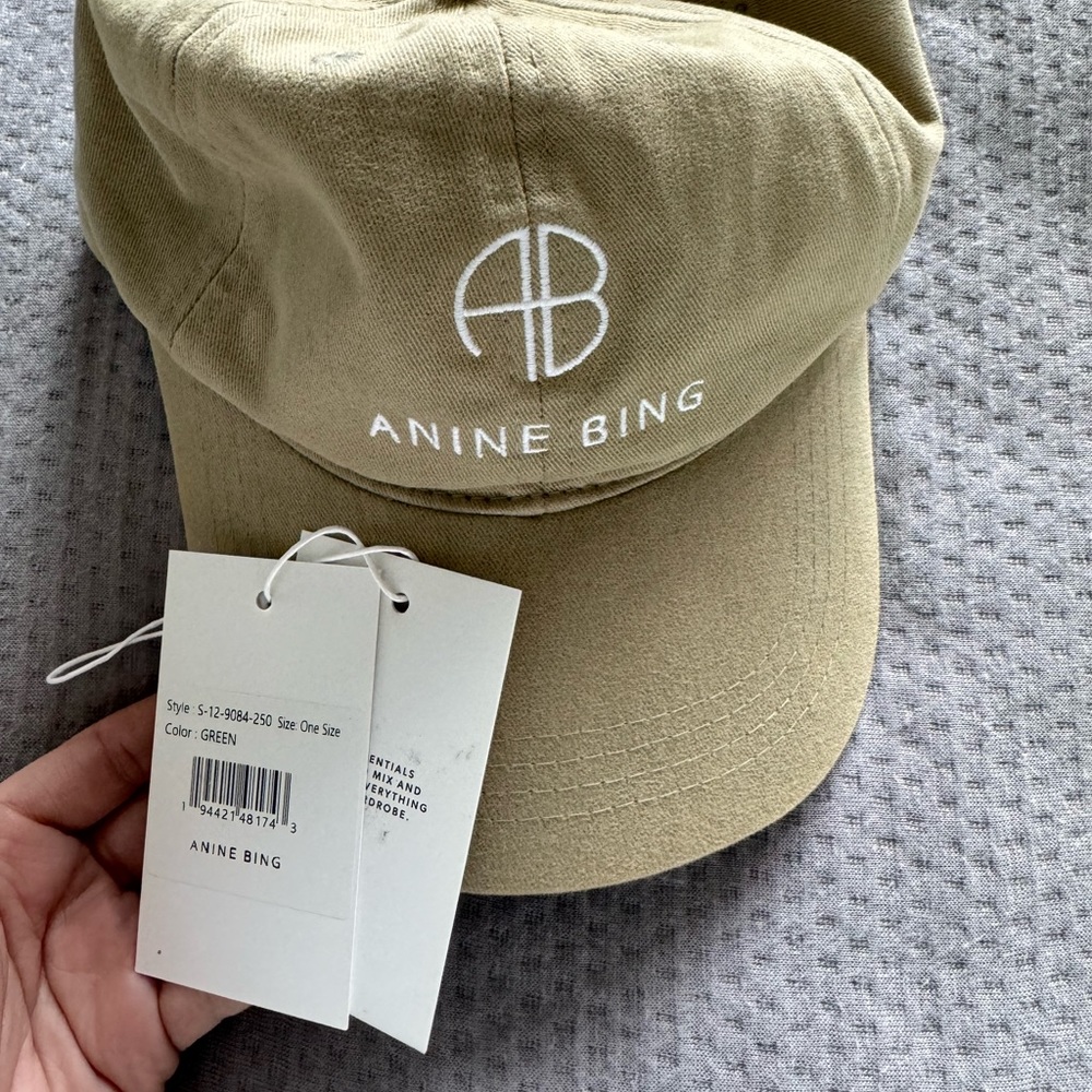 Anine Bing - Baseball Cap - Green